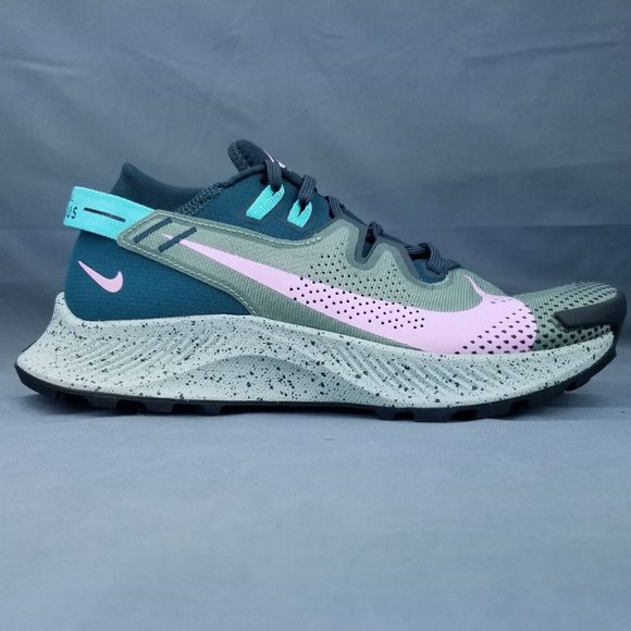 Nike Shoes - Nike Pegasus Trail 2 Women's Running Shoes CK4309 300 Green Pink Sizes 8.5-9.5